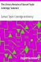 [Gutenberg 10801] • The Literary Remains of Samuel Taylor Coleridge, Volume 4